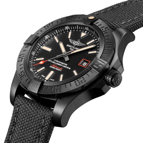 breitling avenger blackbird chronograph.